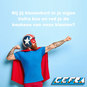 Cefra vacature monteur technische medewerker Grootkeuken bedrijfskeuken de kempen